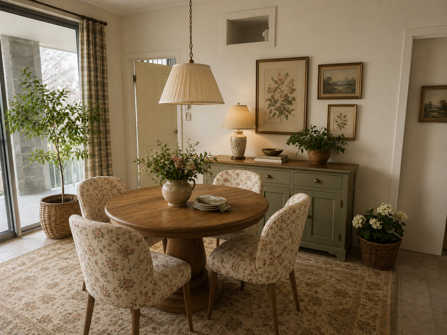English Cottage room style