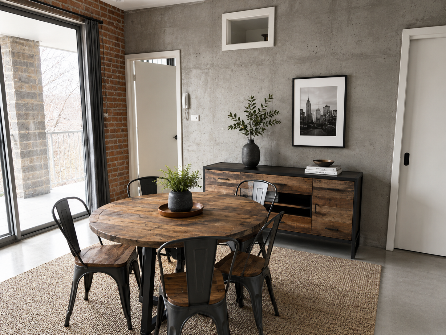 Industrial Loft room style