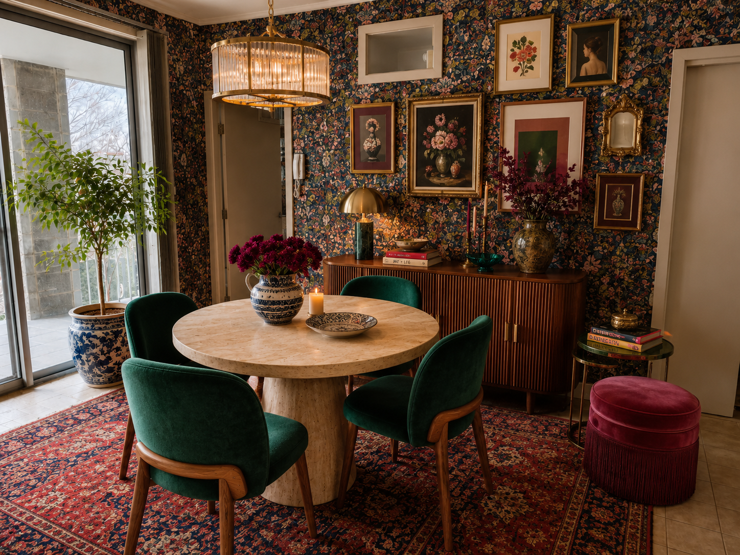 Maximalist room style