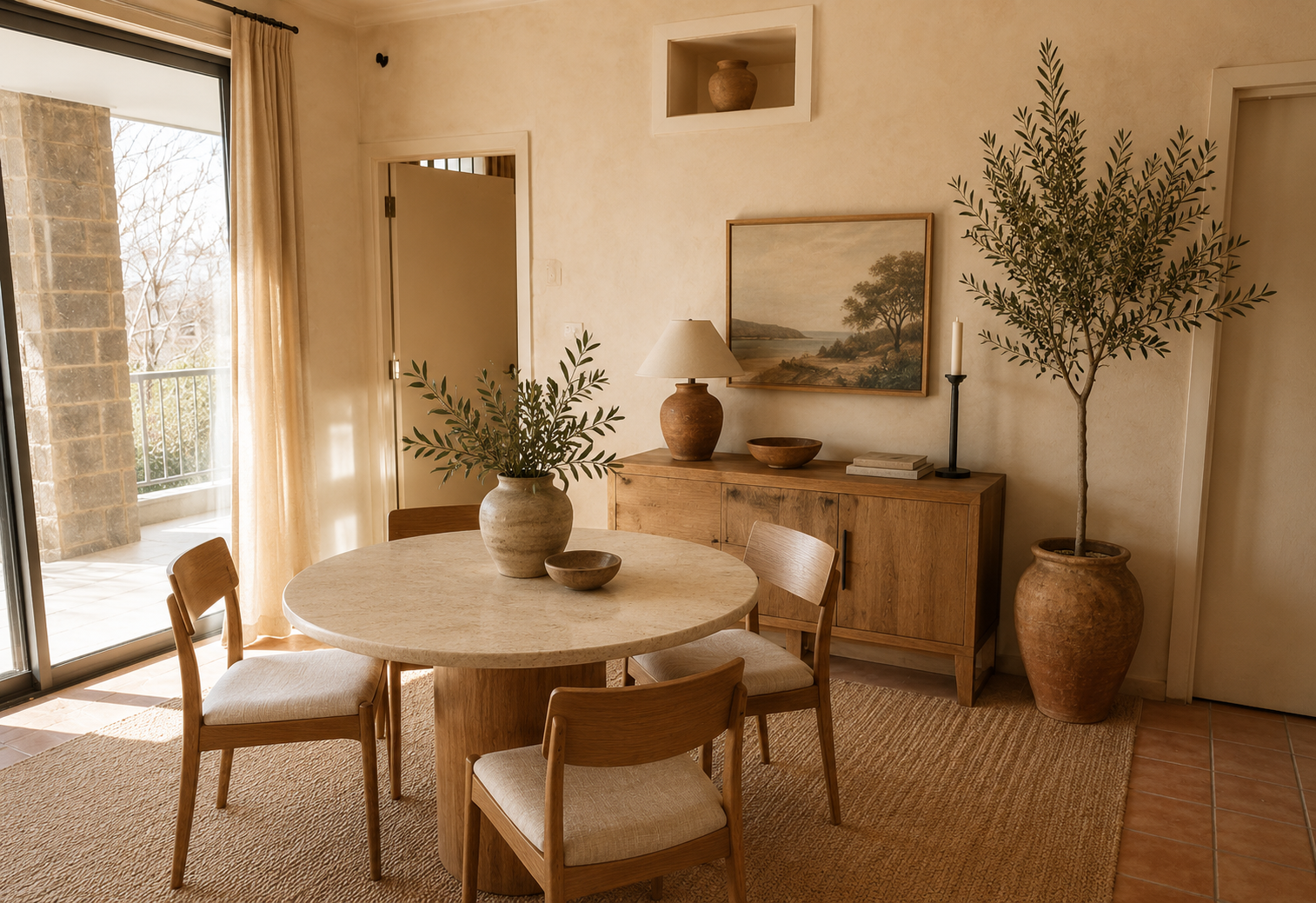 Mediterranean Modern room style