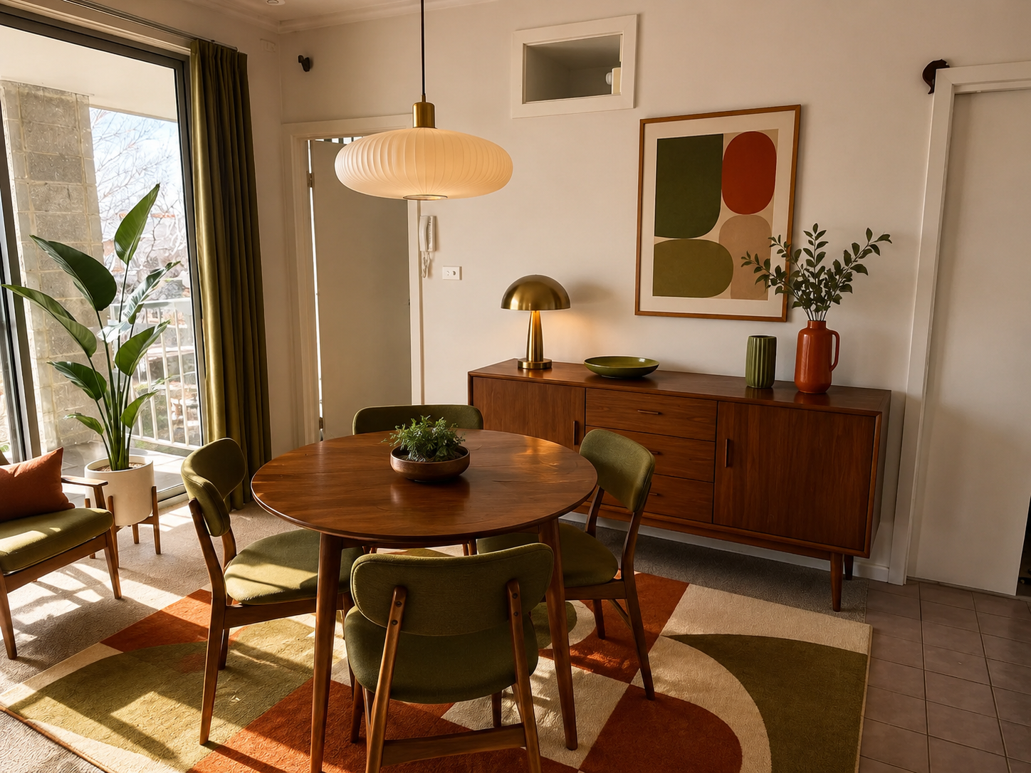 Mid-Century Modern room style
