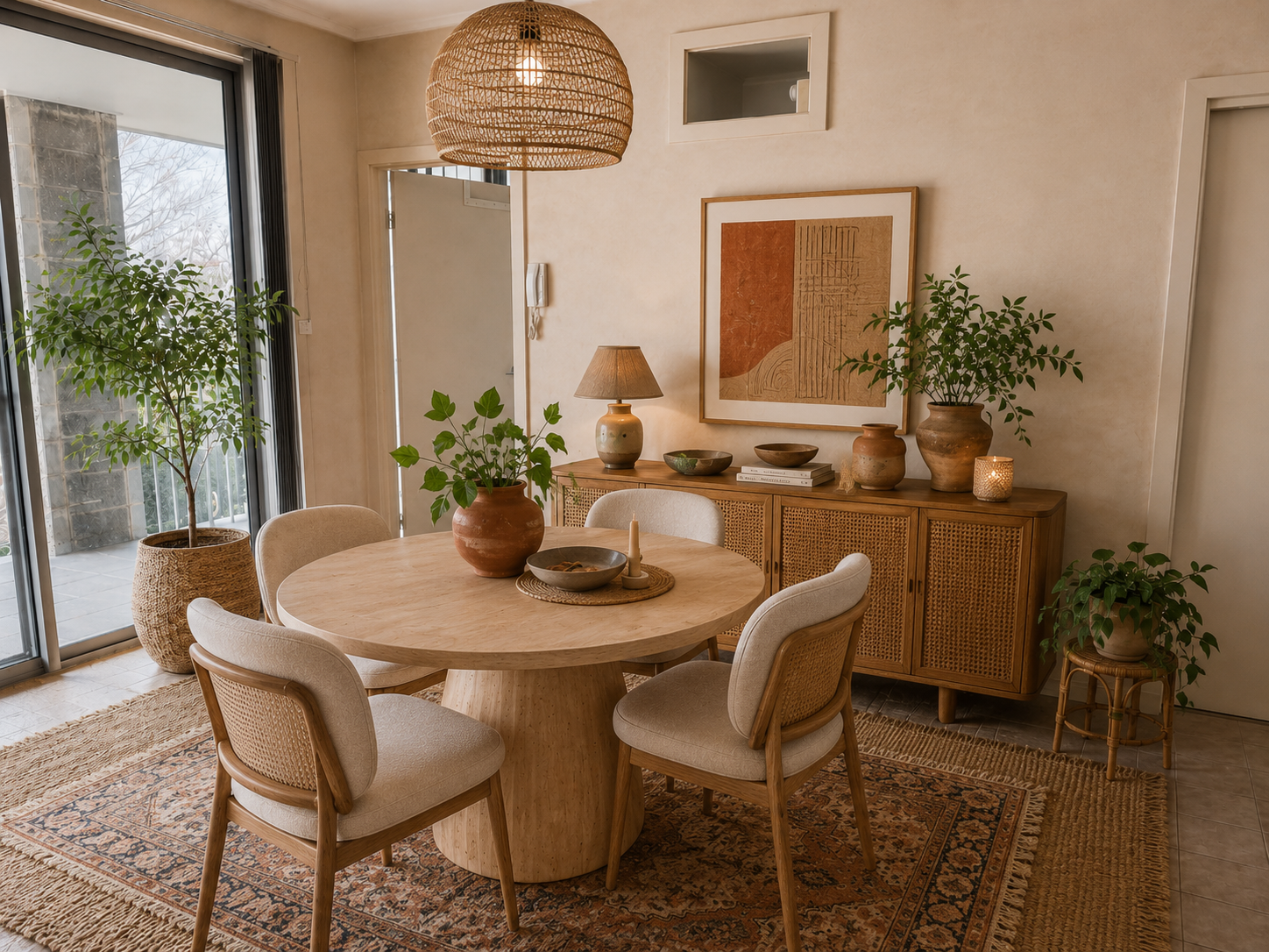 Modern Boho room style