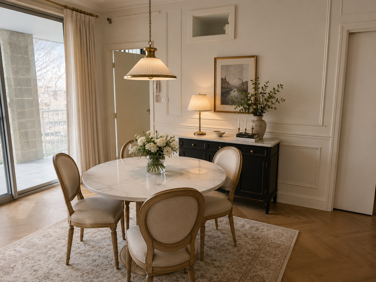 Modern French room style