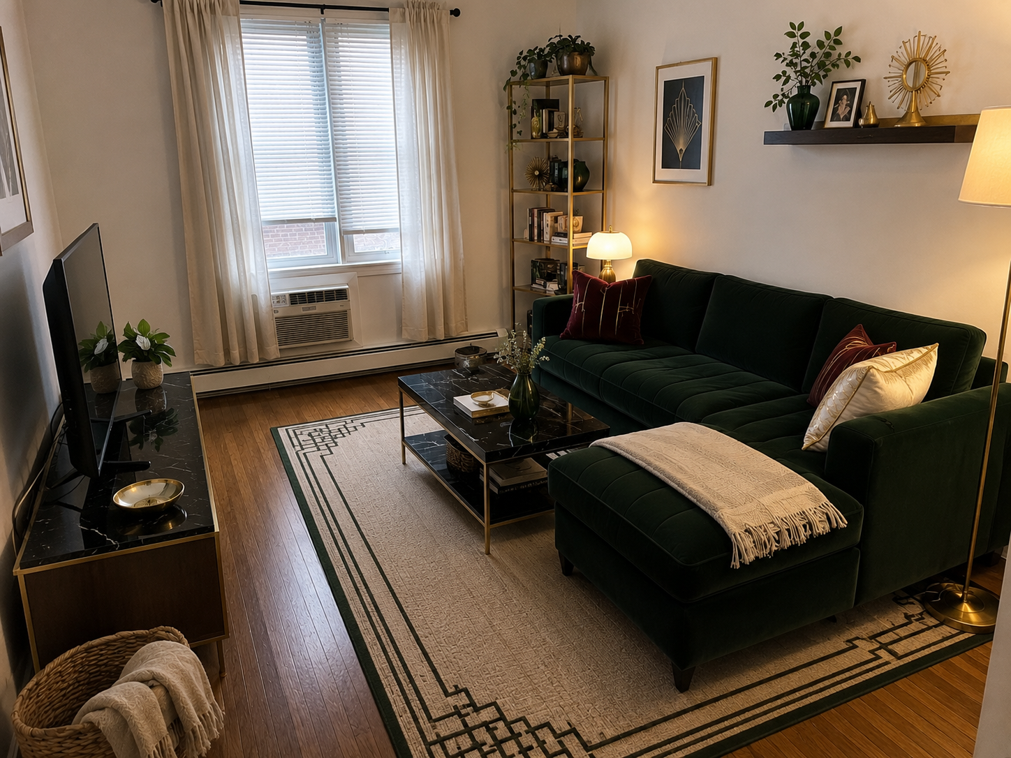 Art Deco room style